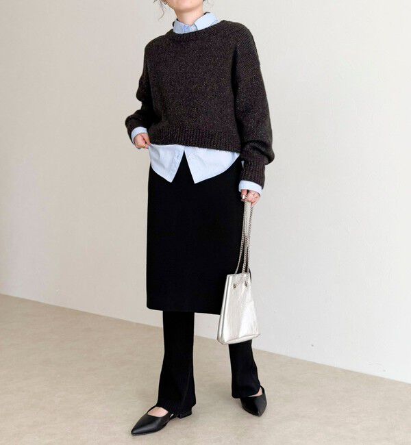 fredy emue「rib knit skirt&pants」|チノ|