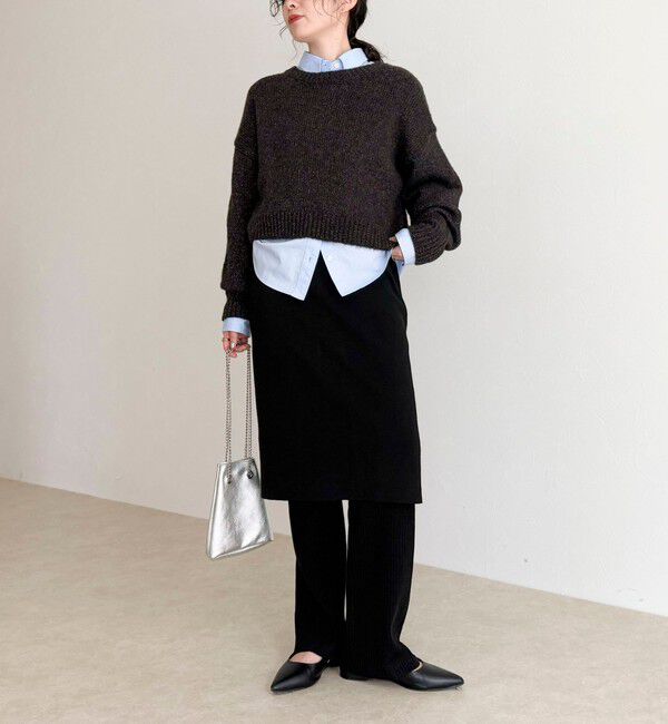 fredy emue「rib knit skirt&pants」|チノ|