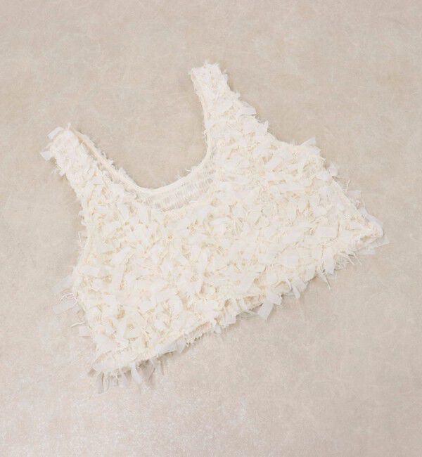 fredy emue「リボンテープビスチェ」|ベスト・ジレ|