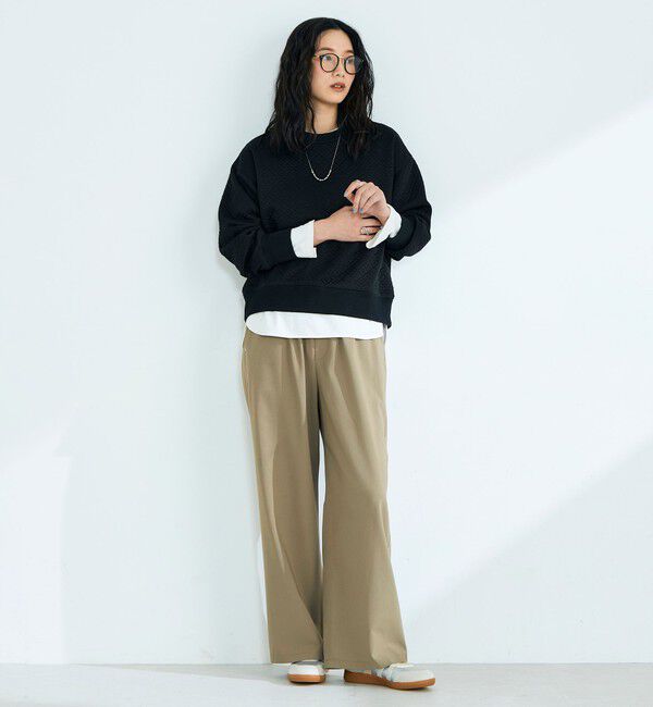 fredy emue「TRイージーセミワイドパンツ」|チノ|