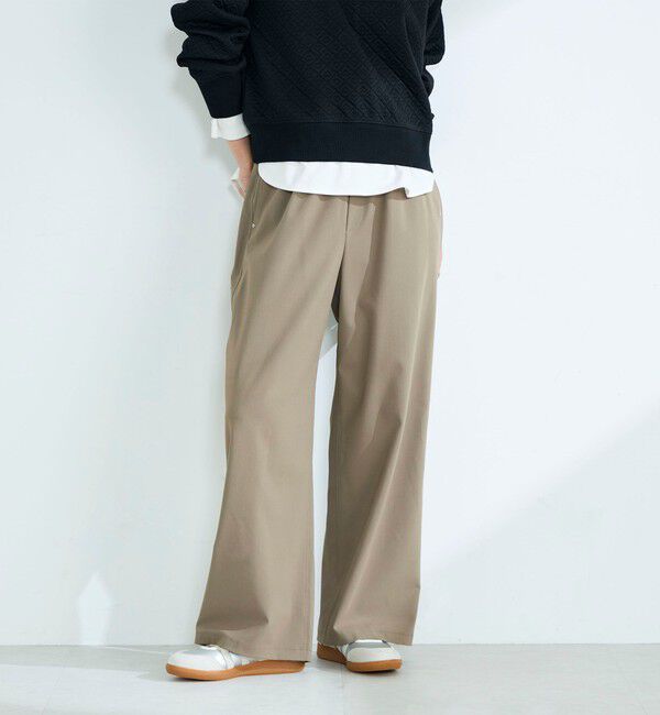 fredy emue「TRイージーセミワイドパンツ」|チノ|