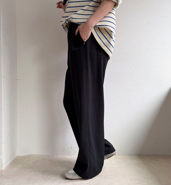 fredy emue「TRイージーセミワイドパンツ」|チノ|