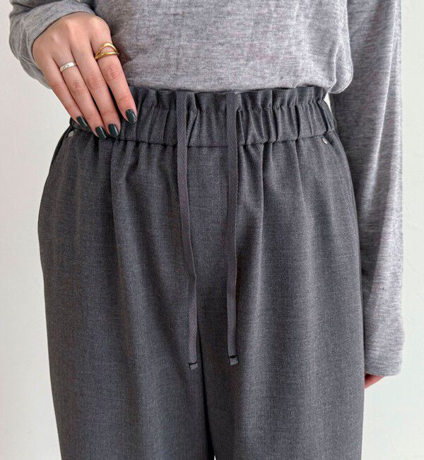 fredy emue「TRイージーセミワイドパンツ」|チノ|