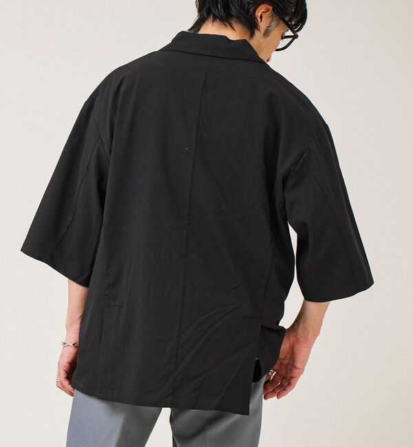 GLOSTER「ルーズシルエット ダブルジャケット」|テーラードジャケット|