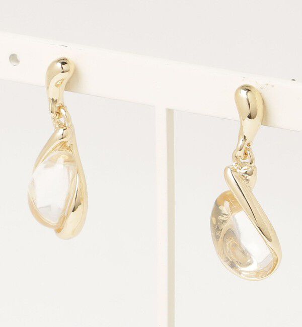 fredy emue「クリアドロップスイングピアス」|ピアス|