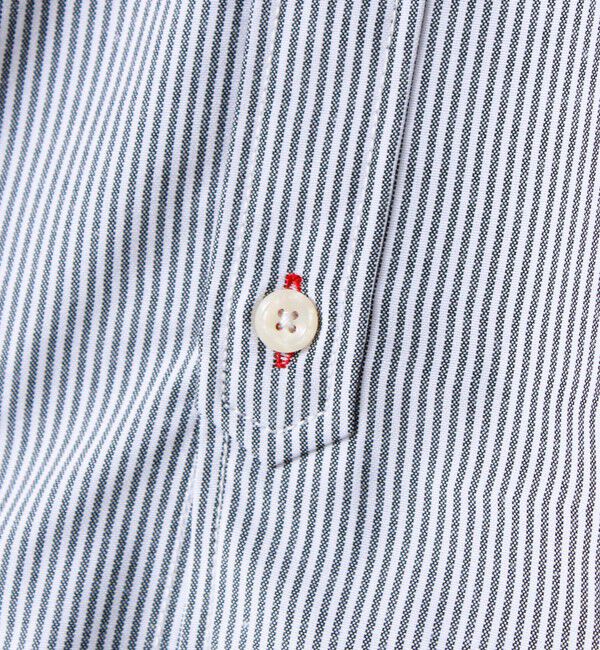 FREDY MAC「【FREDYMAC/フレディマック】フロッキープリントバンドカラーS/Sシャツ」|シャツ・ブラウス|