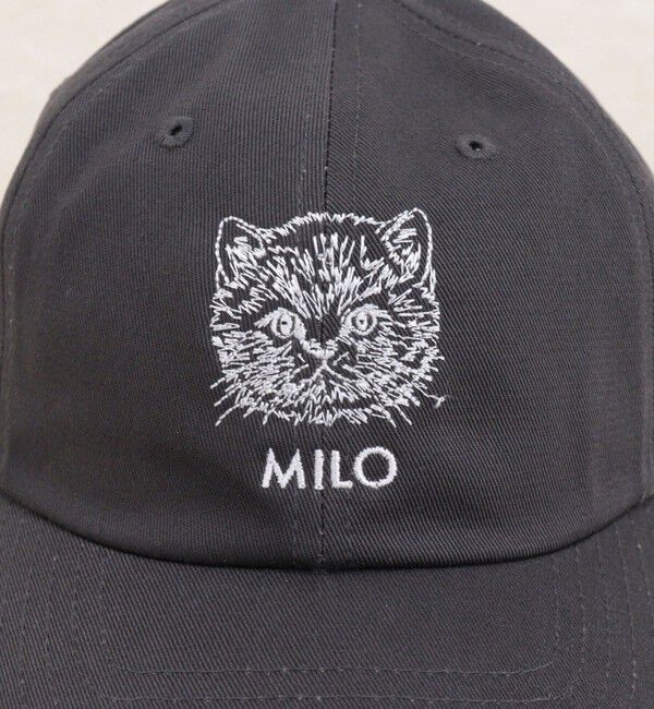 fredy emue「キャット刺しゅうキャップ」|キャップ・キャスケット|