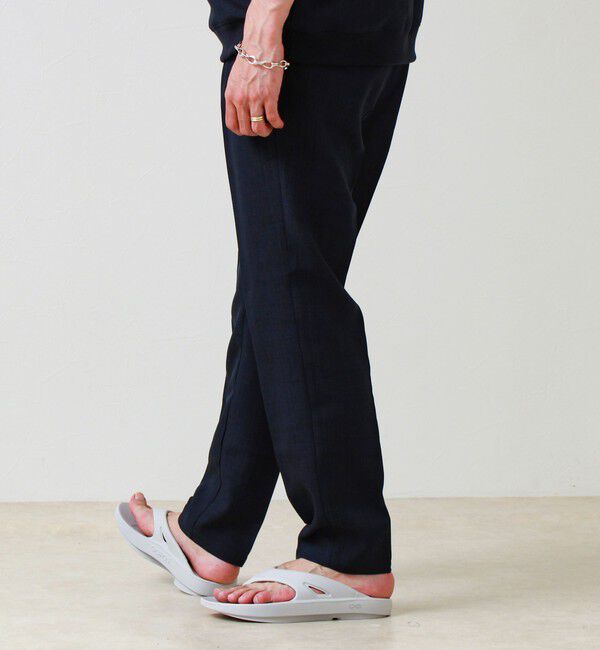 GLOSTER「【セットアップ対応】リネンライクキャンバスパンツ」|チノ|