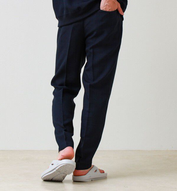 GLOSTER「【セットアップ対応】リネンライクキャンバスパンツ」|チノ|