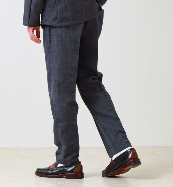 GLOSTER「【セットアップ対応】リネンライクキャンバスパンツ」|チノ|
