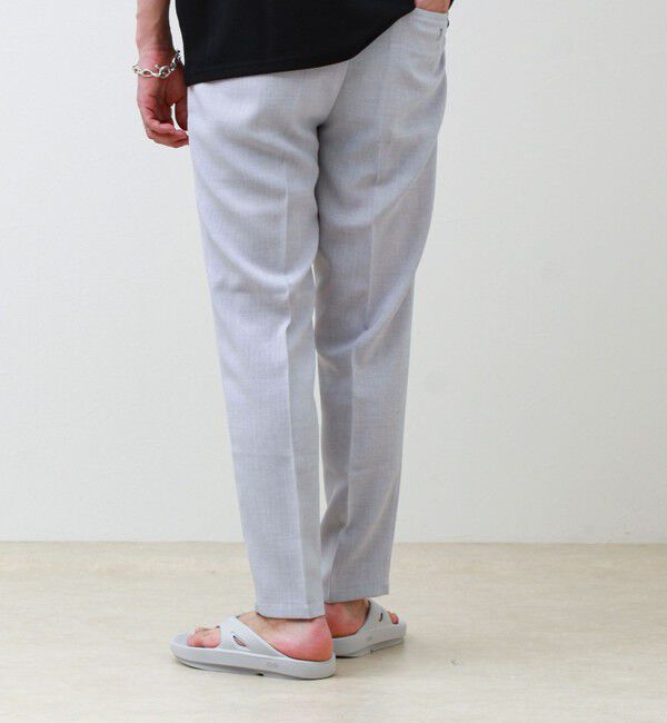 GLOSTER「【セットアップ対応】リネンライクキャンバスパンツ」|チノ|
