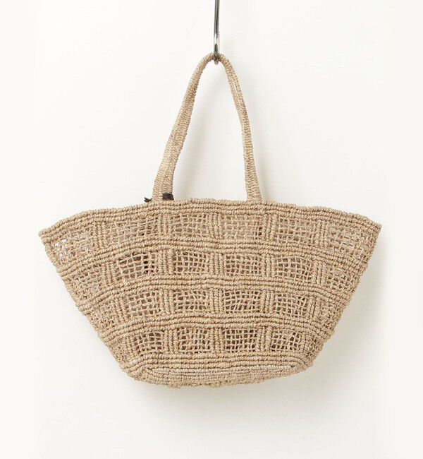 fredy emue「【BAGMATI/バグマティ】格子編みアバカトートバッグ」|トートバッグ|