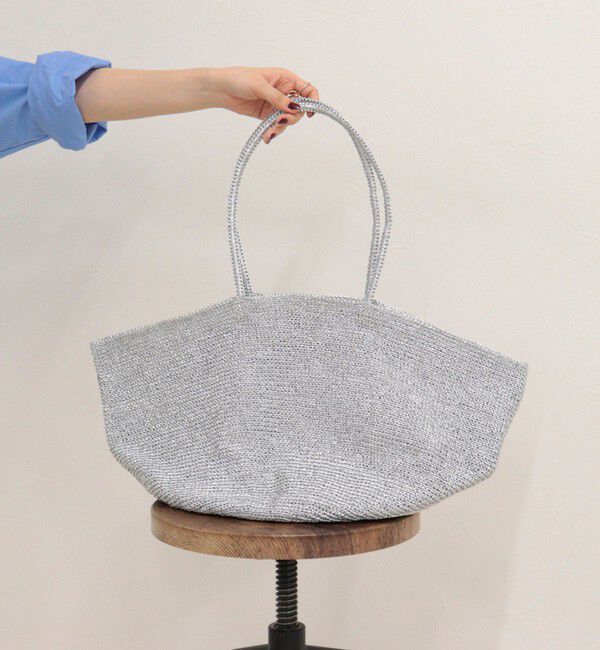 fredy emue「【BAGMATI/バグマティ】ラメコードフレアトートバッグ」|トートバッグ|