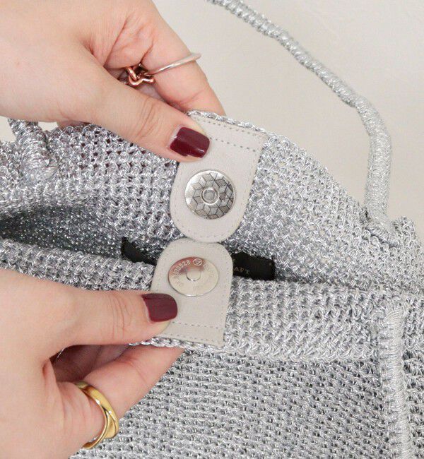 fredy emue「【BAGMATI/バグマティ】ラメコードフレアトートバッグ」|トートバッグ|