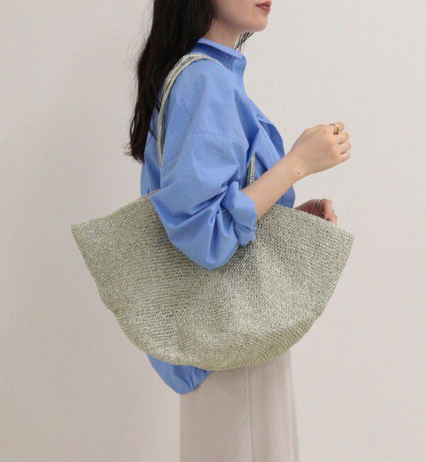 fredy emue「【BAGMATI/バグマティ】ラメコードフレアトートバッグ」|トートバッグ|