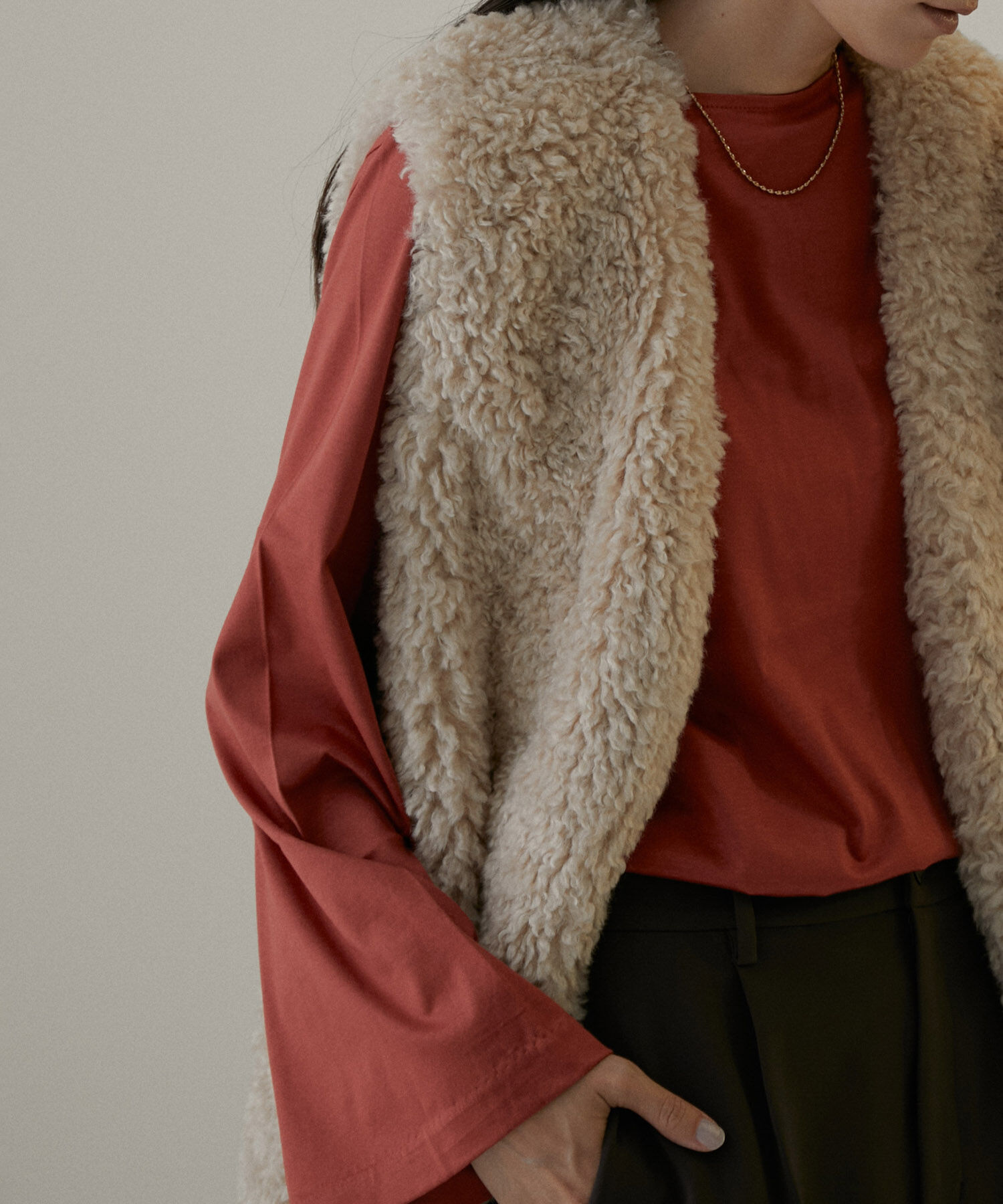 SALON adam et rope'「【UVカット】prima zymフレアースリーブTシャツ」|Tシャツ・カットソー|