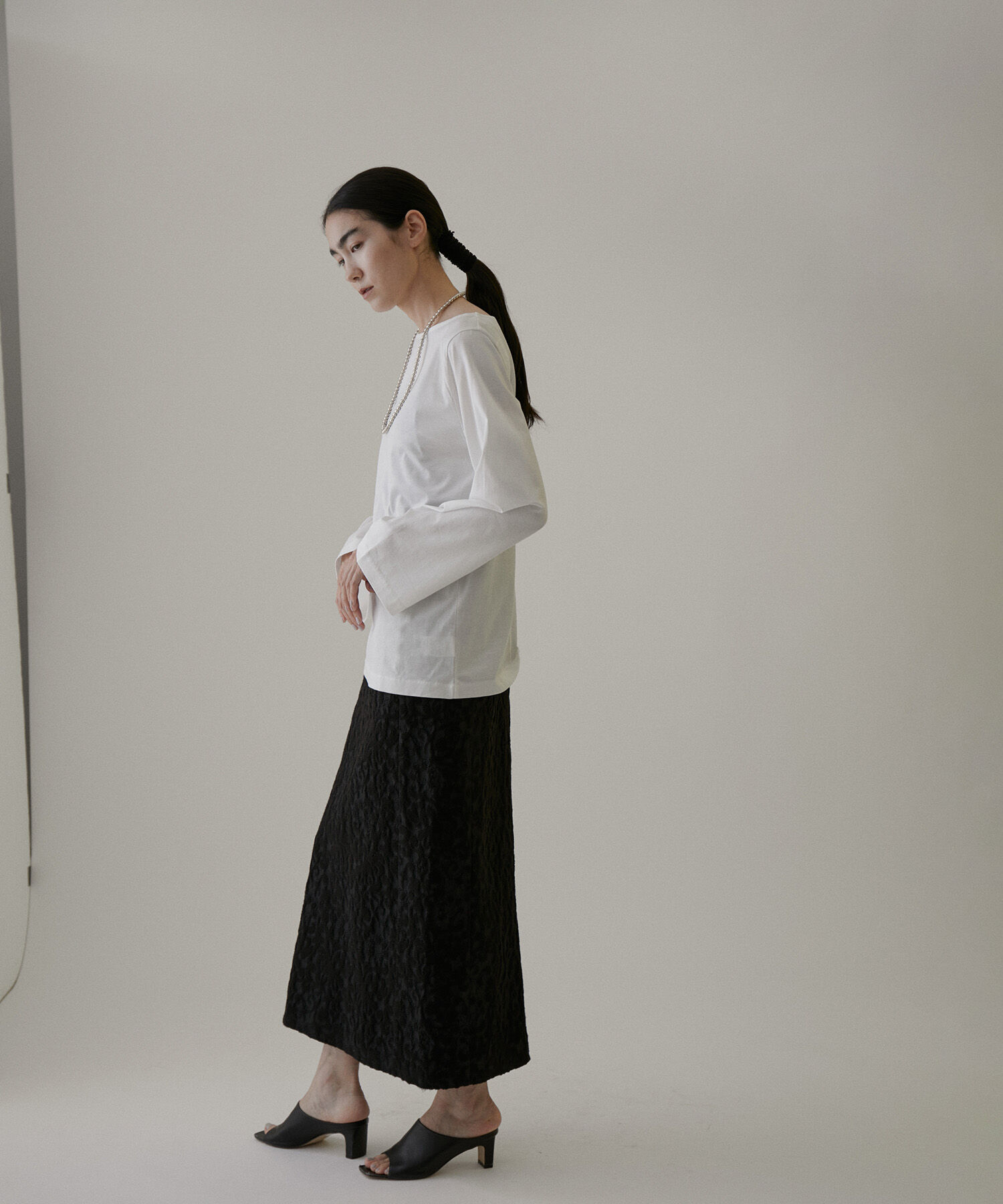 SALON adam et rope'「【UVカット】prima zymフレアースリーブTシャツ」|Tシャツ・カットソー|