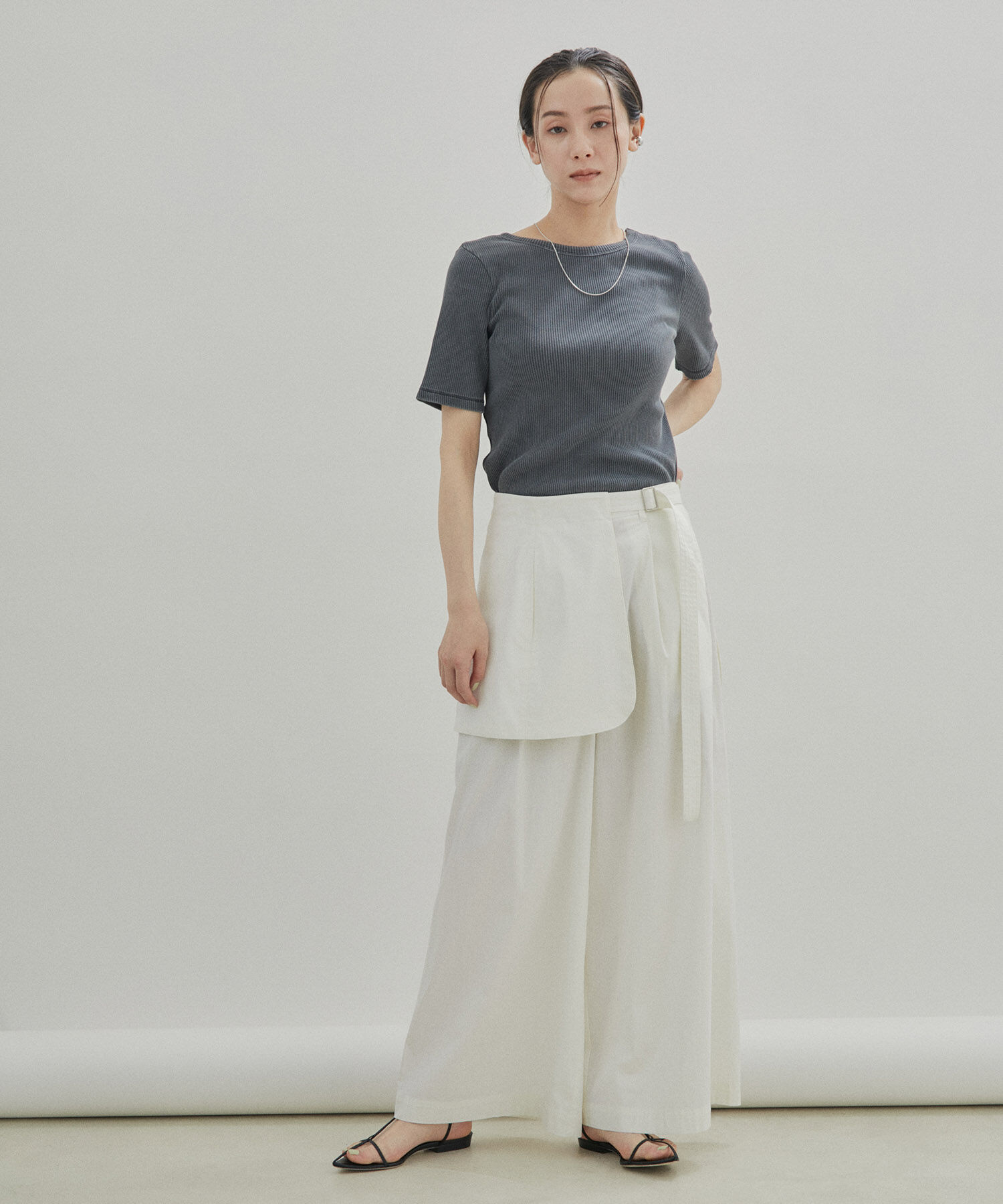 SALON adam et rope'「【セットアップ対応】コットンナイロンサロンベルト」|ベルト|