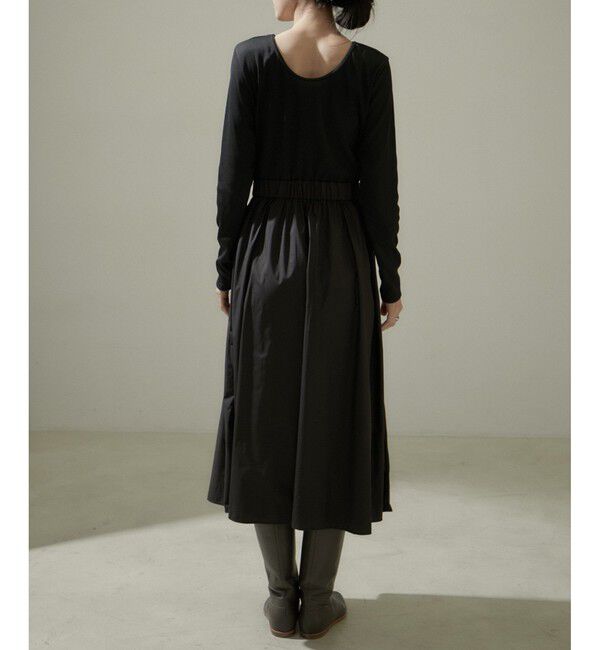 SALON adam et rope'「ドッキングフレアーワンピース」|ワンピース|