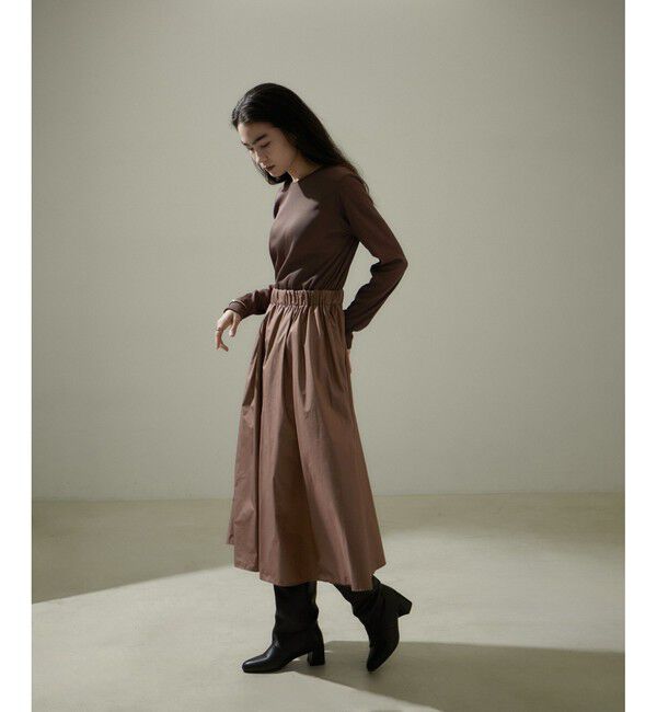 SALON adam et rope'「ドッキングフレアーワンピース」|ワンピース|