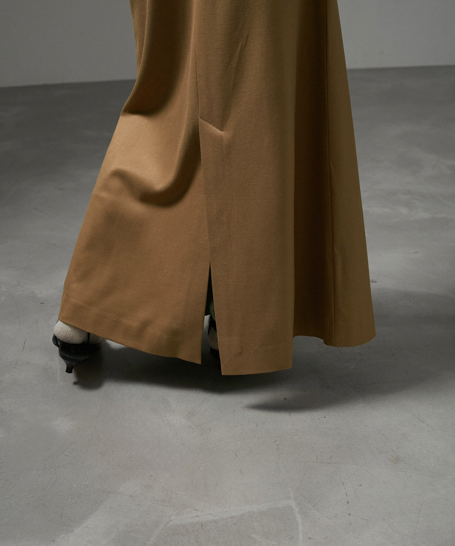 SALON adam et rope'「【WEB限定】サスペンダートラペーズスカート」|スカート|