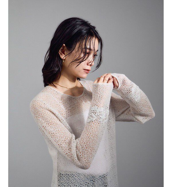 SALON adam et rope'「レースシアーワンピース」|ワンピース|