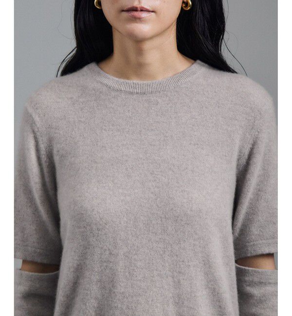 SALON adam et rope'「カシミヤニットミニワンピース」|ワンピース|