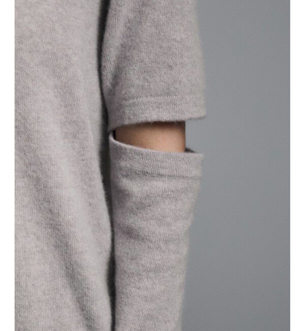 SALON adam et rope'「カシミヤニットミニワンピース」|ワンピース|