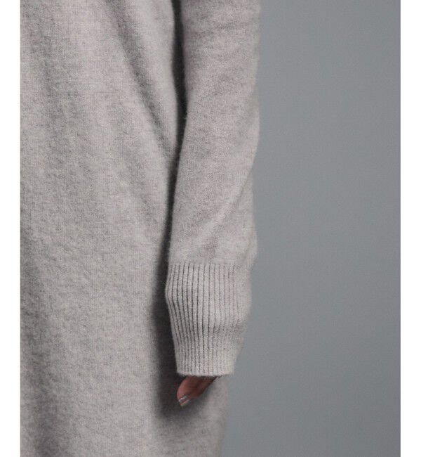 SALON adam et rope'「カシミヤニットミニワンピース」|ワンピース|