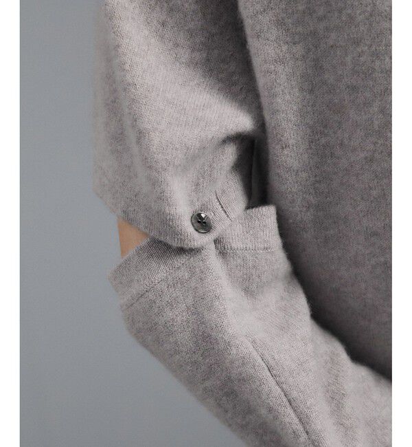 SALON adam et rope'「カシミヤニットミニワンピース」|ワンピース|