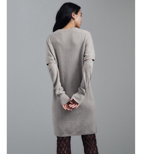 SALON adam et rope'「カシミヤニットミニワンピース」|ワンピース|