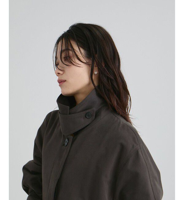 SALON adam et rope'「【WEB限定】エフォートレスステンカラーコート / スタンドカラー」|トレンチコート|