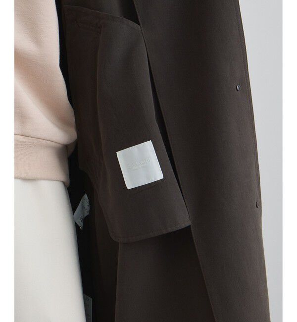 SALON adam et rope'「【WEB限定】エフォートレスステンカラーコート / スタンドカラー」|トレンチコート|