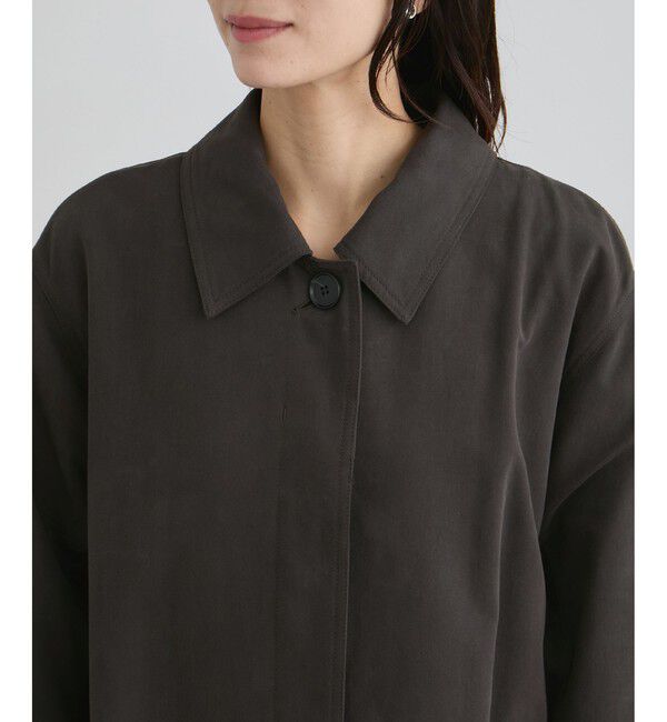 SALON adam et rope'「【WEB限定】エフォートレスステンカラーコート / スタンドカラー」|トレンチコート|