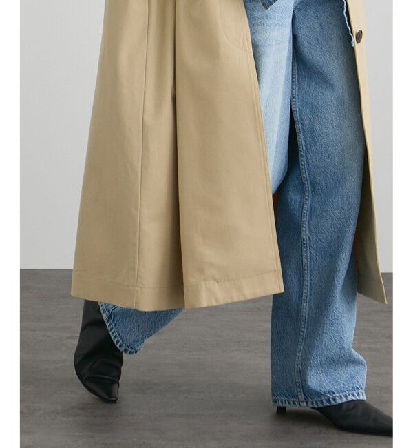 SALON adam et rope'「【WEB限定】エフォートレスステンカラーコート / スタンドカラー」|トレンチコート|