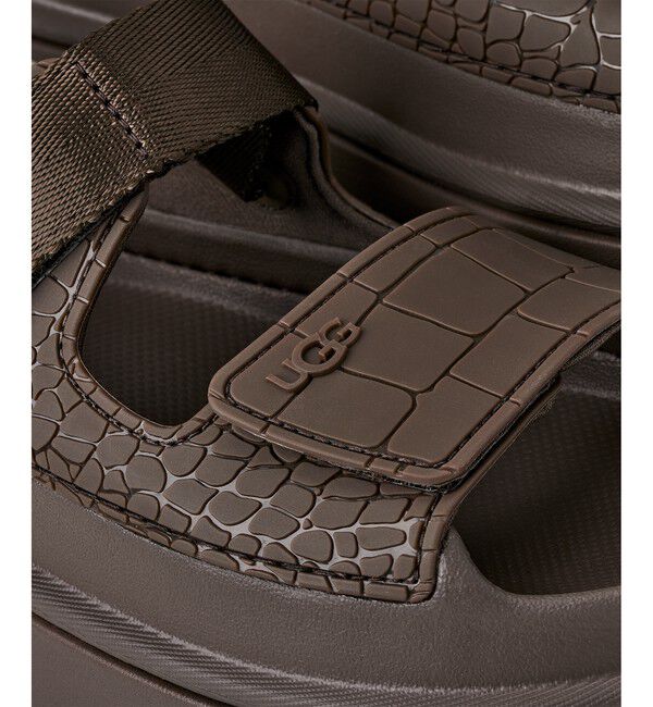 SALON adam et rope'「【UGG(アグ)】GOLDENGLOW Embossed / ゴールデングロウ エンボスト」|サンダル|