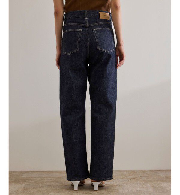 ROPE「ストレッチデニムストレートパンツ」|デニム|