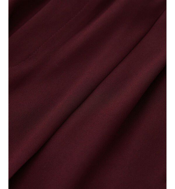 ROPE「ライトトリアセイージーワイドパンツ/セットアップ対応・イージーケア・」|チノ|