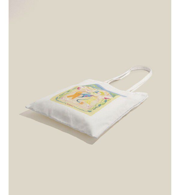 ROPE「【Kei Nagayama for ROPE'】イラスト入りトートバッグ【A4対応】」|トートバッグ|