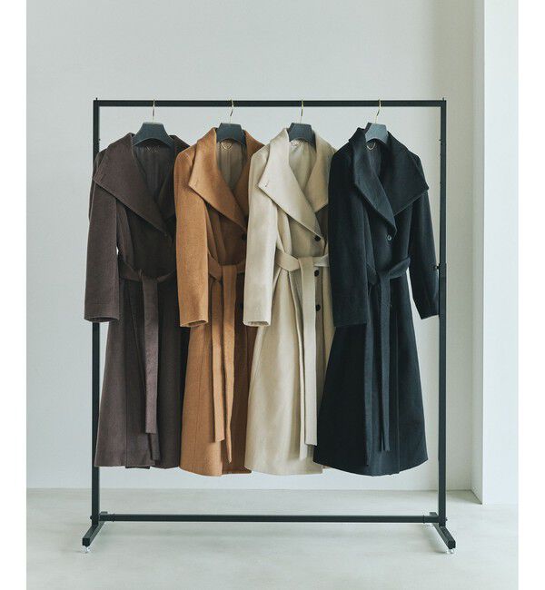 ROPE「プレミアムカシミヤ ロングコート【逸品・マルチWAY】」|ステンカラーコート|