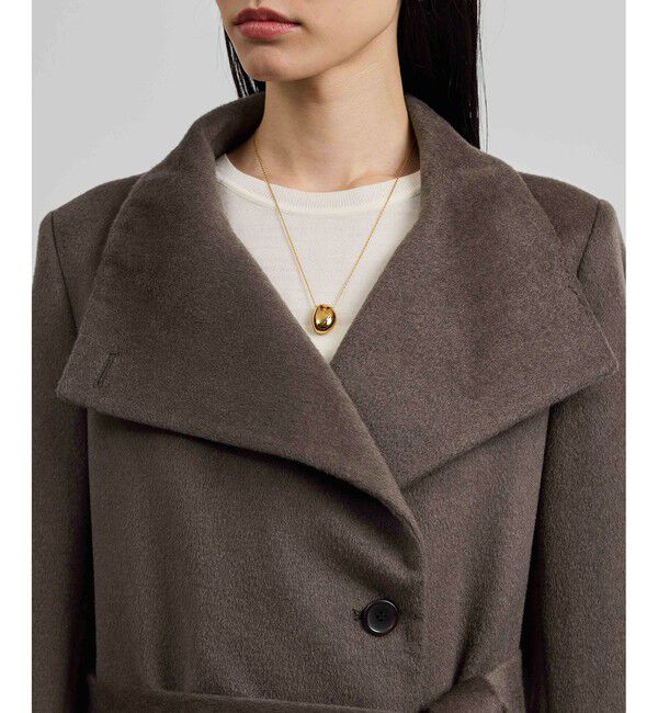 ROPE「プレミアムカシミヤ ロングコート【逸品・マルチWAY】」|ステンカラーコート|