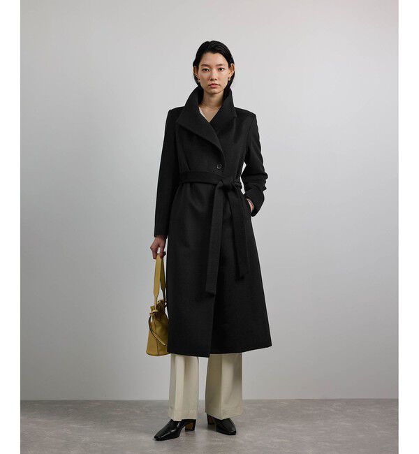 ROPE「プレミアムカシミヤ ロングコート【逸品・マルチWAY】」|ステンカラーコート|