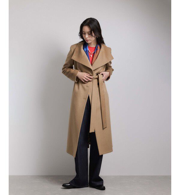 ROPE「プレミアムカシミヤ ロングコート【逸品・マルチWAY】」|ステンカラーコート|