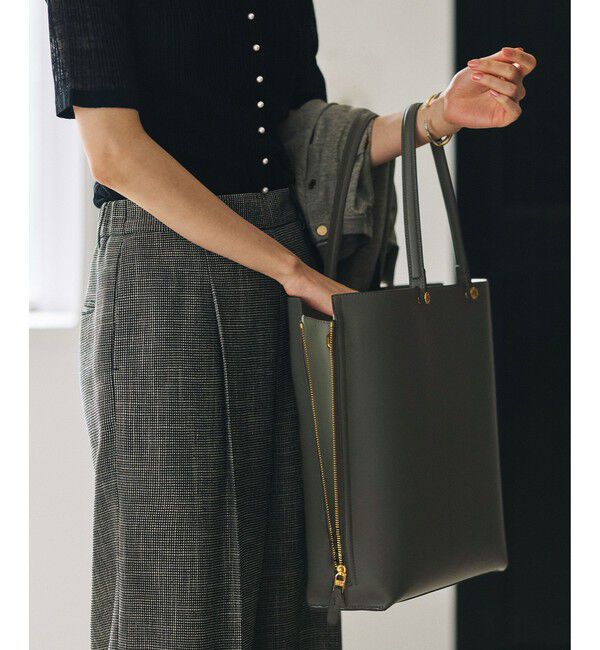 ROPE「【E'POR】Y BAG Large/A4対応・通勤・26SS」|トートバッグ|ダークグリン(31)