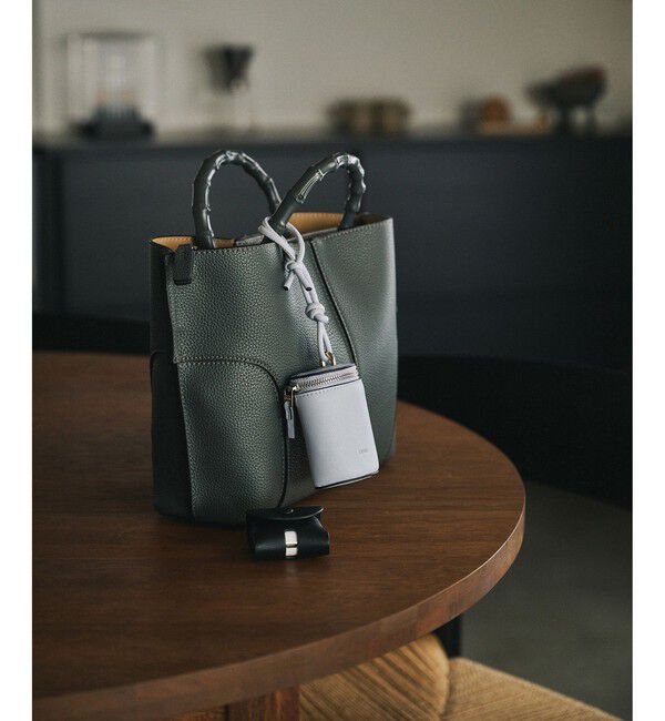 ROPE「【E'POR】Semi Cylinder CASE(リップ収納ケース)/26SS新型」|ポーチ|ブルー系(47)