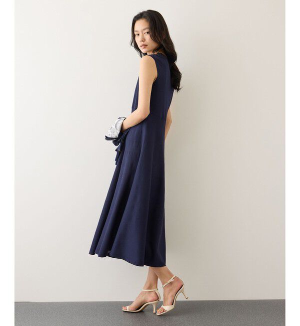 ROPE「LEVITA ニットワンピース/接触冷感・イージーケア」|ワンピース|