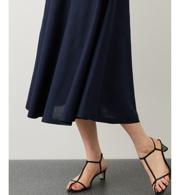 ROPE「LEVITA ニットワンピース/接触冷感・イージーケア」|ワンピース|