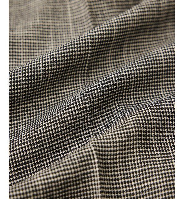 ROPE「カラミ織りワンタックワイドパンツ/セットアップ対応・イージーケア」|チノ|