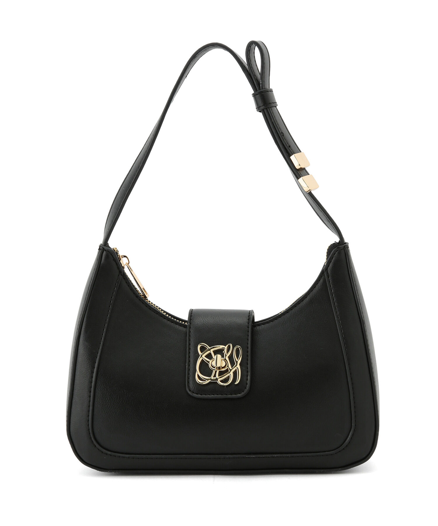 VIS「【ご好評につき追加生産】ハンドルリボンワンショルダーバッグ【180℃美人見え】」|ハンドバッグ|