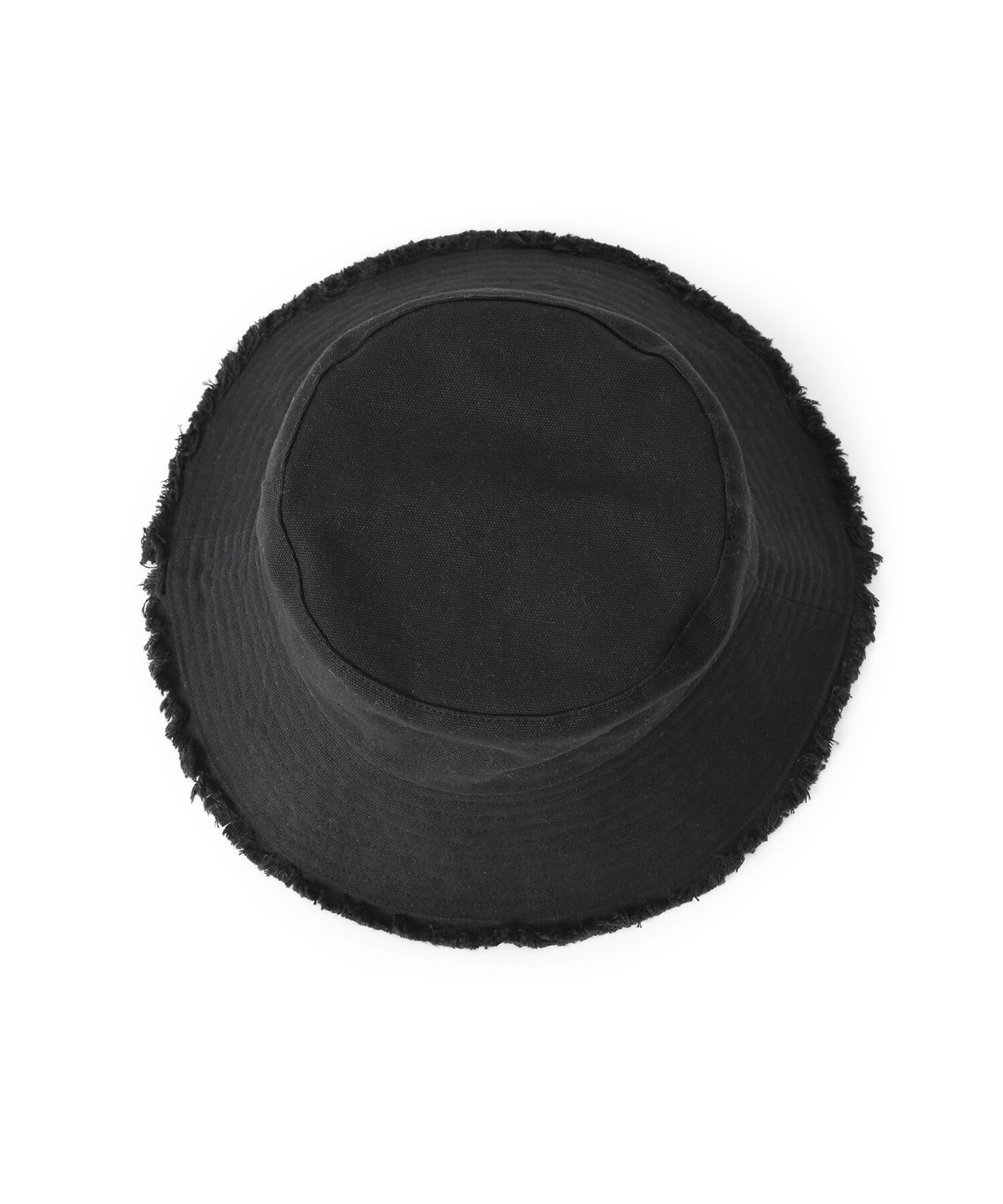 VIS「【抗菌防臭】キャンバスフリンジつば広ハット【ワイヤー入り】」|ハット|